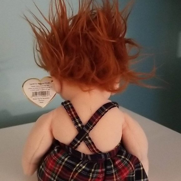 Ty Beanie Kids Date of Birth 06/12/1992 - Ginger - Picture 2 of 5
